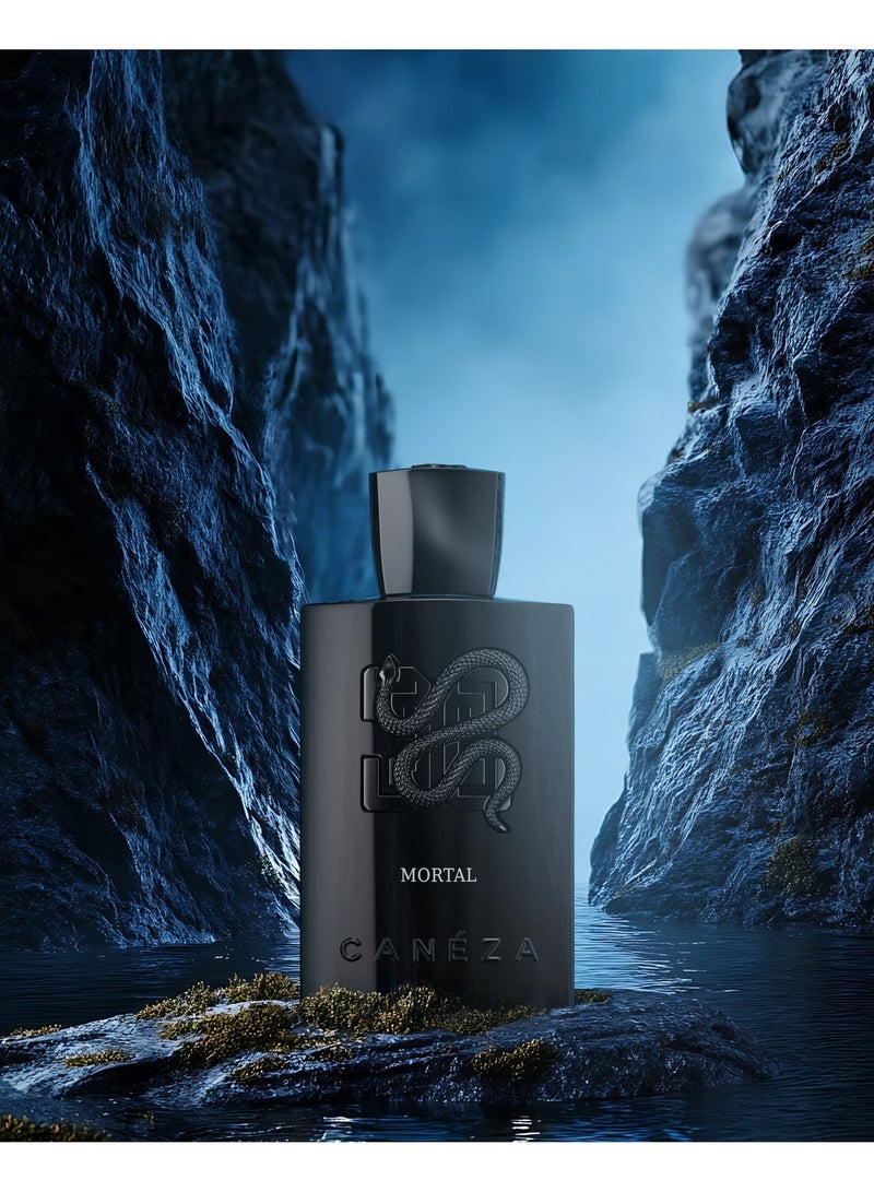 Canéza Mortal Eau de Parfum - Fresh Woody Aromatic Unisex Fragrance with Pineapple, Cedarwood & Amber | Clean Long-Lasting Signature Scent | 100ML - Image 3
